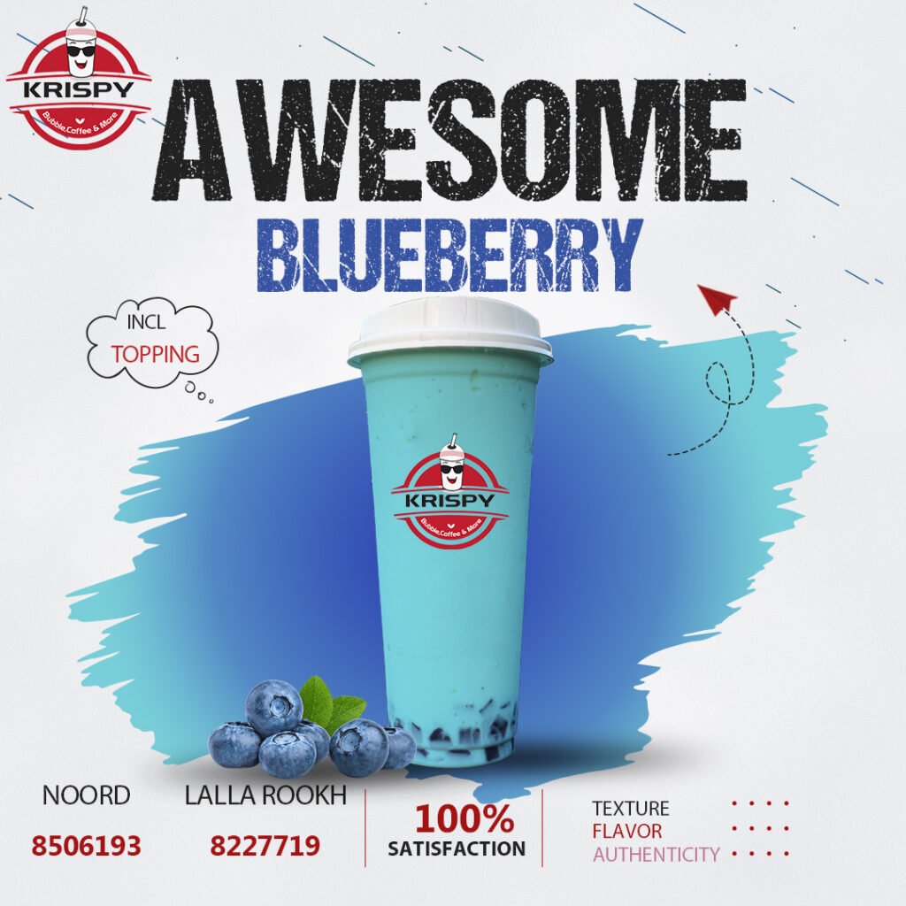 Krispy Blueberry Smoothie